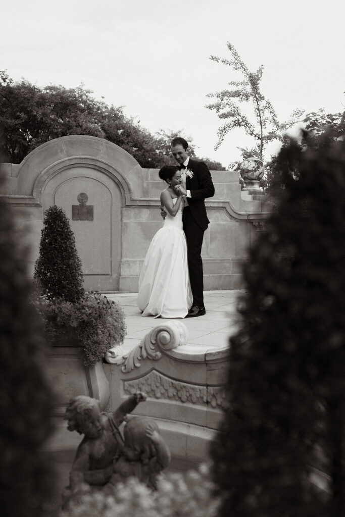 a newlywed couple's first dance
